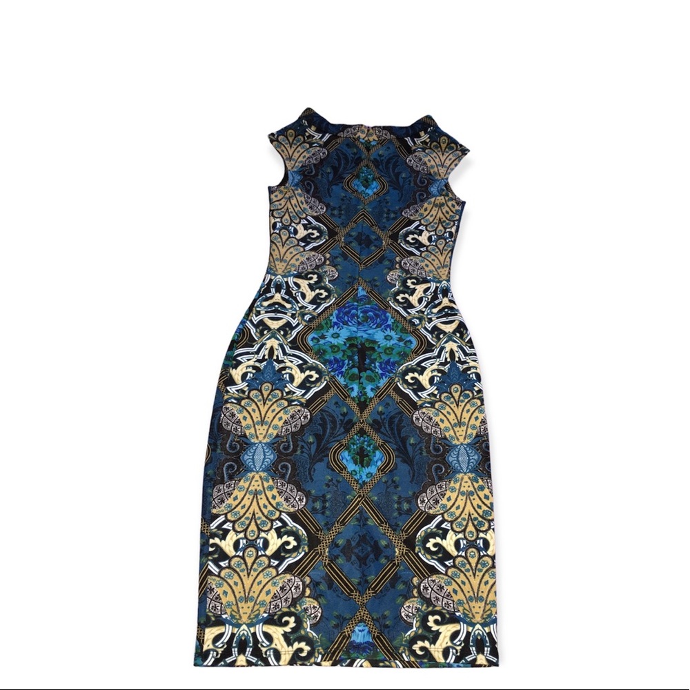 New York & Company Multi-print Dress - Picture 3 of 3